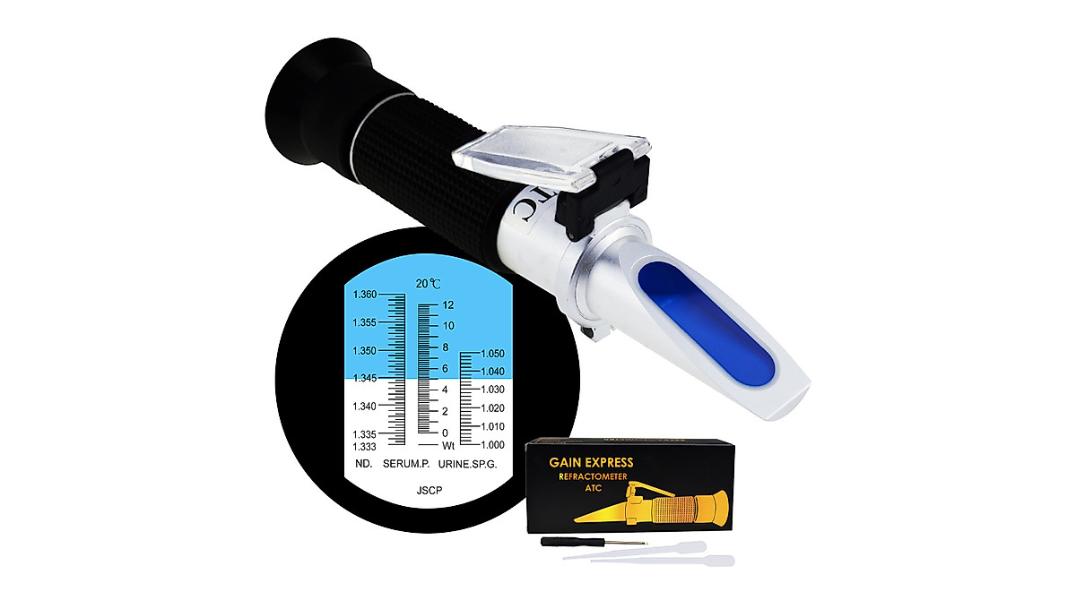 Clinical Refractometer with ATC - Accurate Testing Tool
