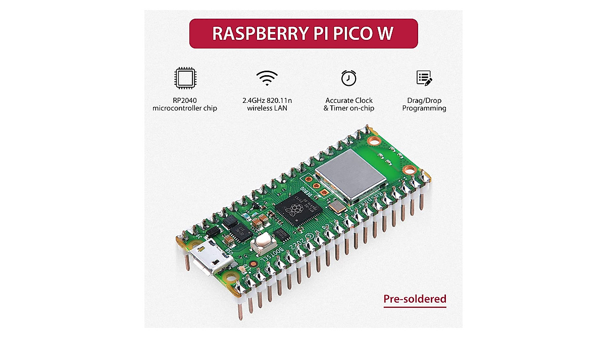 GeeekPi Raspberry Pi Pico W Kit for IoT Projects