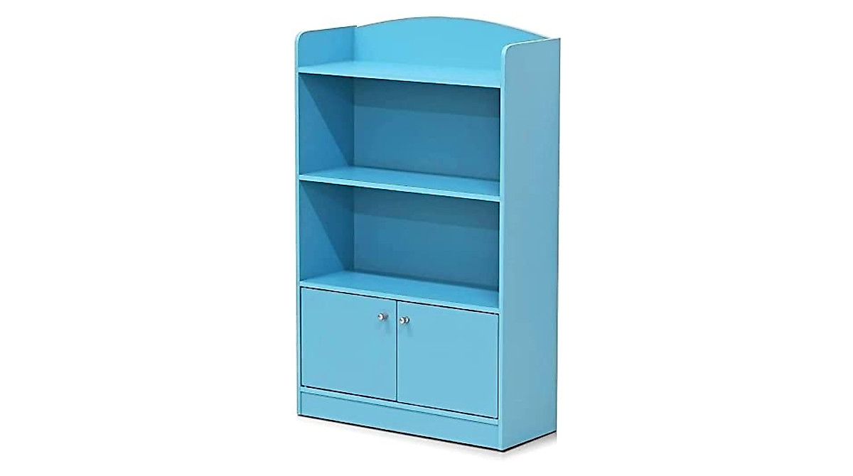 Furinno Bibliothèques, Bois, Rose, Taille Unique, One Size, 3 niveaux