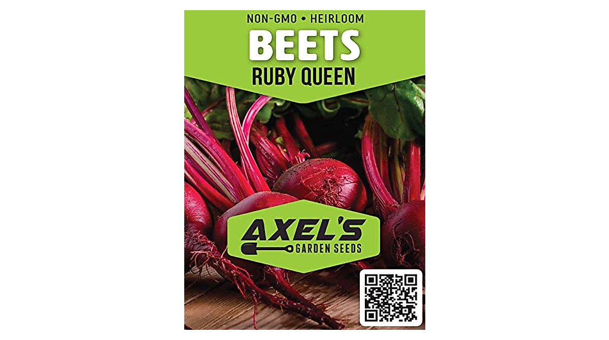 Non-GMO Beet Seeds for Planting - Ruby Queen Variety