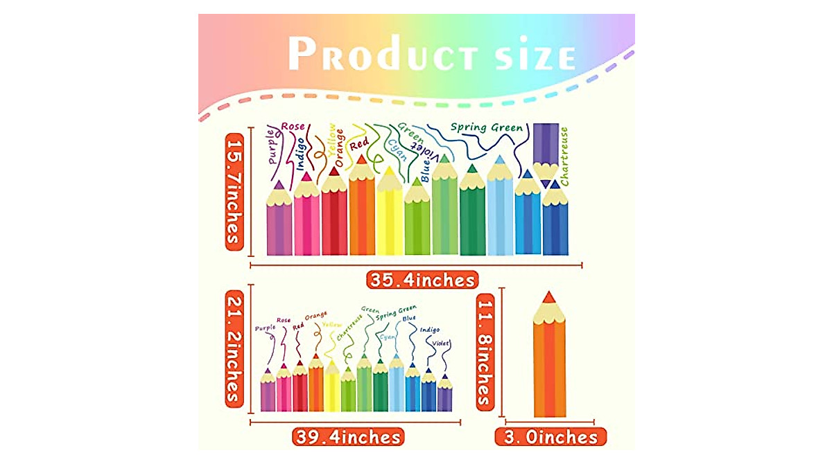Color Wall Decals for Kids Rooms | Fun & Educational Decor