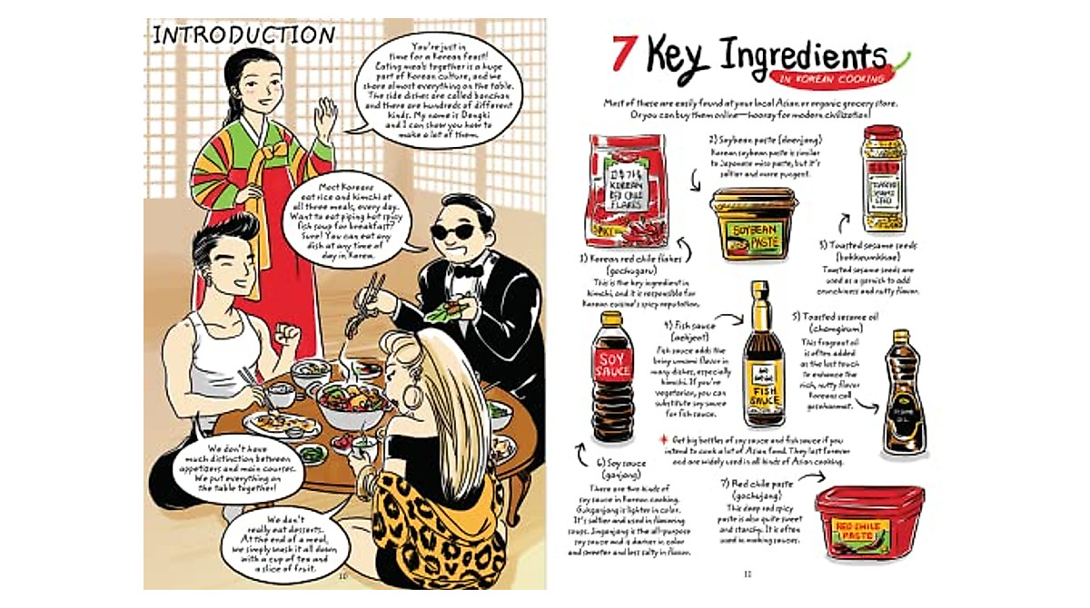 Cook Korean! A Comic Book with Recipes - Fun Korean Cooking Guide