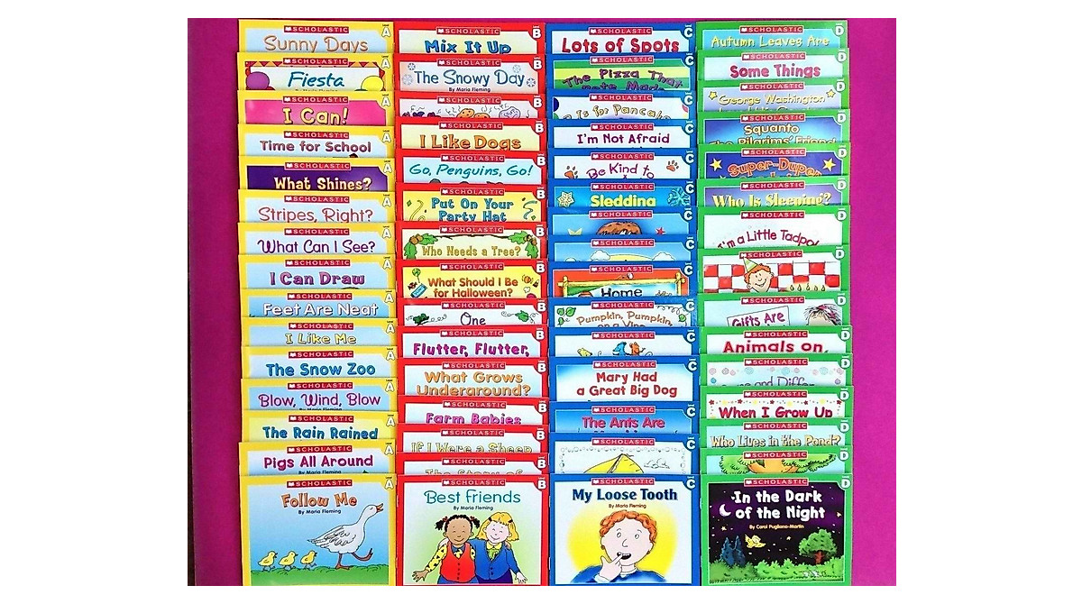 Children's Learn to Read Books Set - 60 Level A-D Readers for Early ...