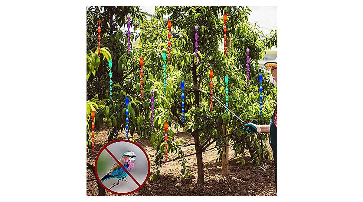 Hausse Bird Repellent Reflectors - 30 Pack Scare Rods