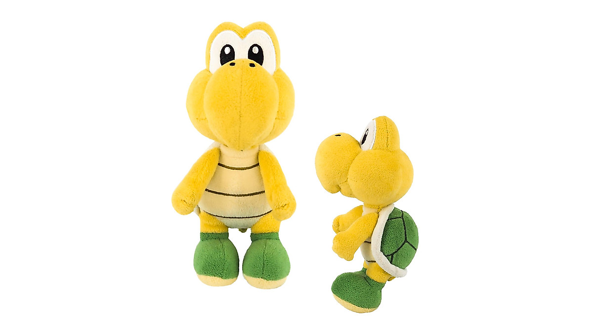 Super Mario Koopa Troopa Plush Collectible - Small & Cuddly