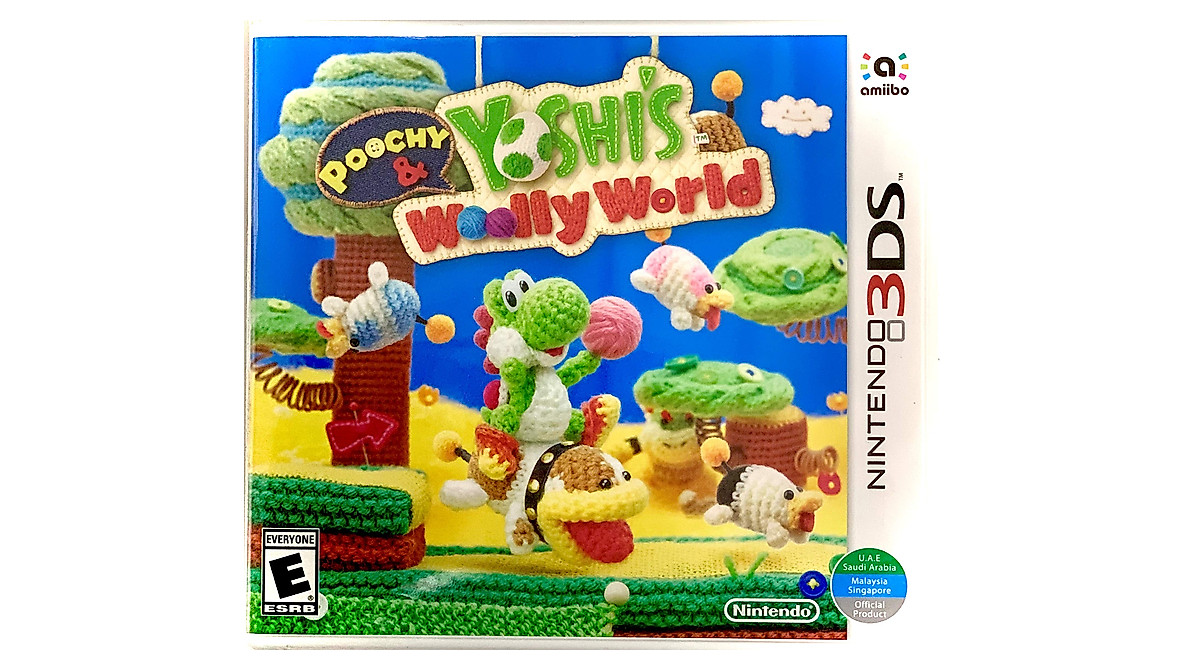Poochy & Yoshi's Woolly World for Nintendo 3DS - World Edition