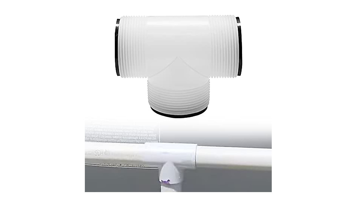 Split Hose T-Joint Union for Intex & Coleman Pools | Easy Install