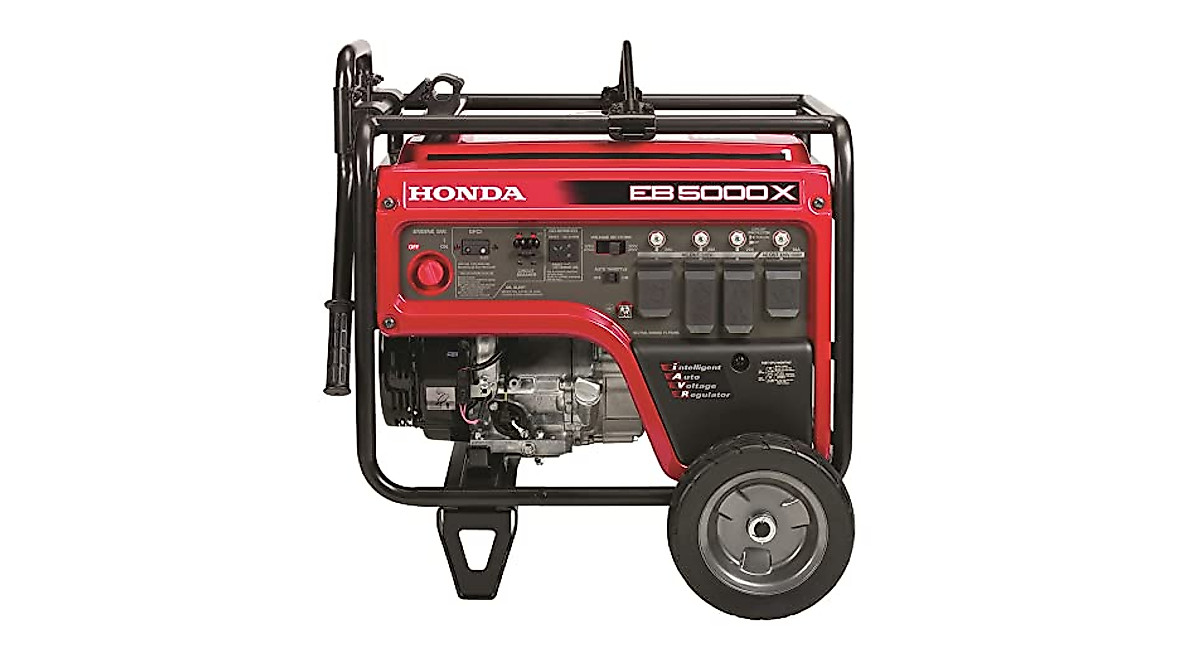 Honda EB5000 Industrial Generator - 5000W Power & CO-MINDER Safety
