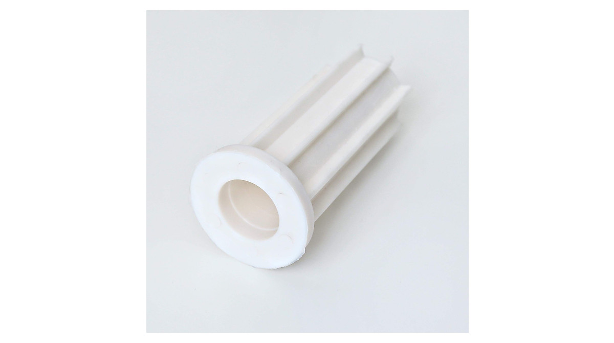 KOMORAX 4 Pack Heavy Duty White Plastic Bushing for Patio Chairs