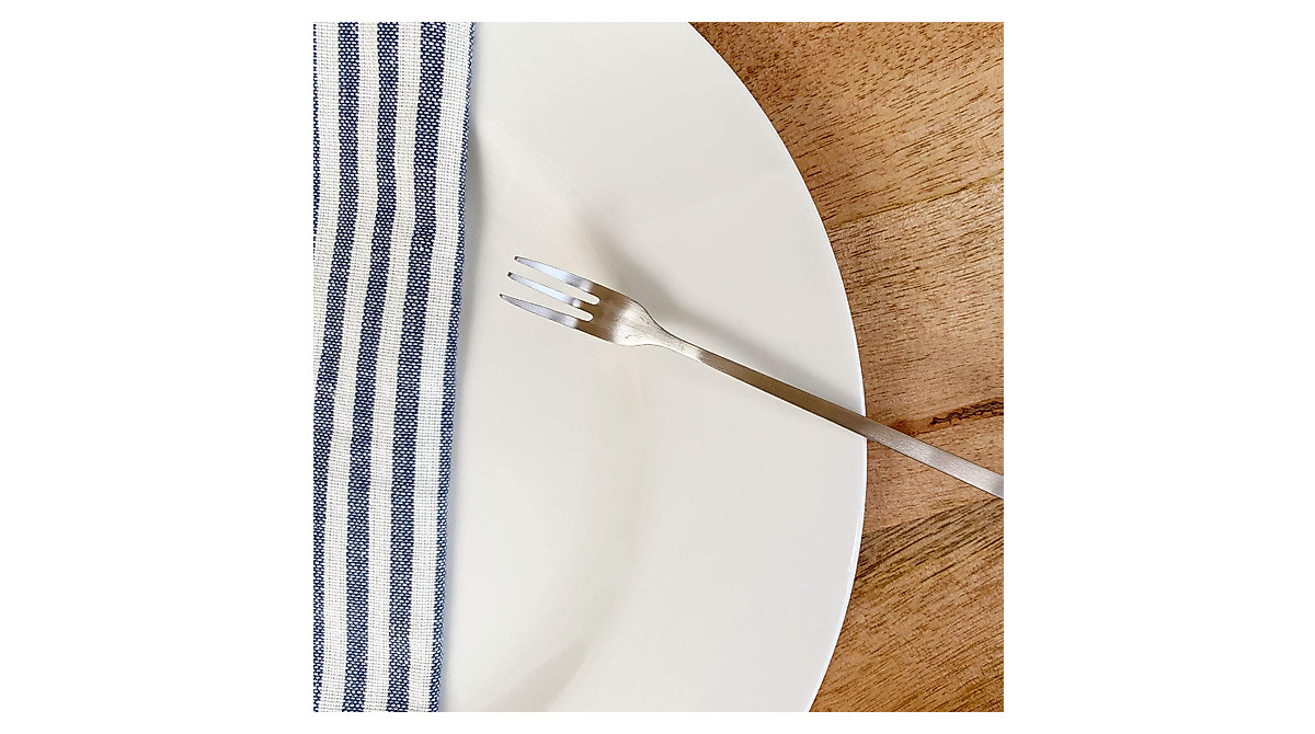 JSeven Stainless Steel Dessert Forks - 12 Pcs Set