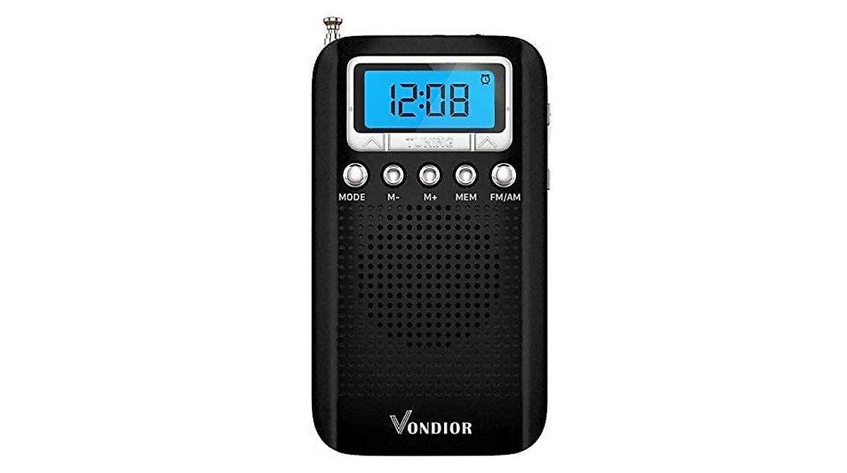 Vondior Portable Digital AM/FM Radio - Best Reception & Lasting