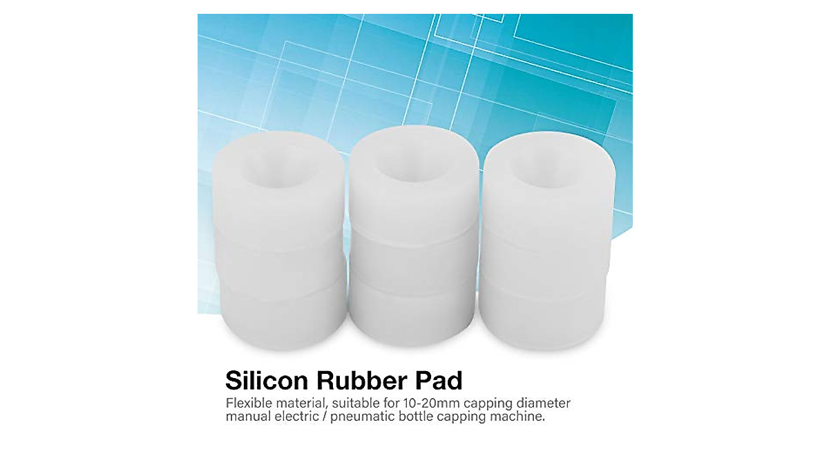 9 Pcslot Silicon Rubber Pad for Bottle Machines