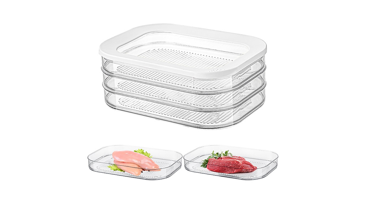 BPA-Free Deli Meat Containers for Fresh Lunch Meats