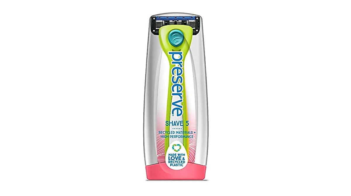 Preserve Shave 5 Refillable Razor | Made from Recycled Materials