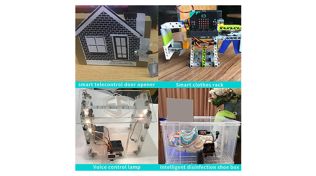 ELECFREAKS Micro:bit Smart Home Kit for Kids - STEM Coding & Electronics