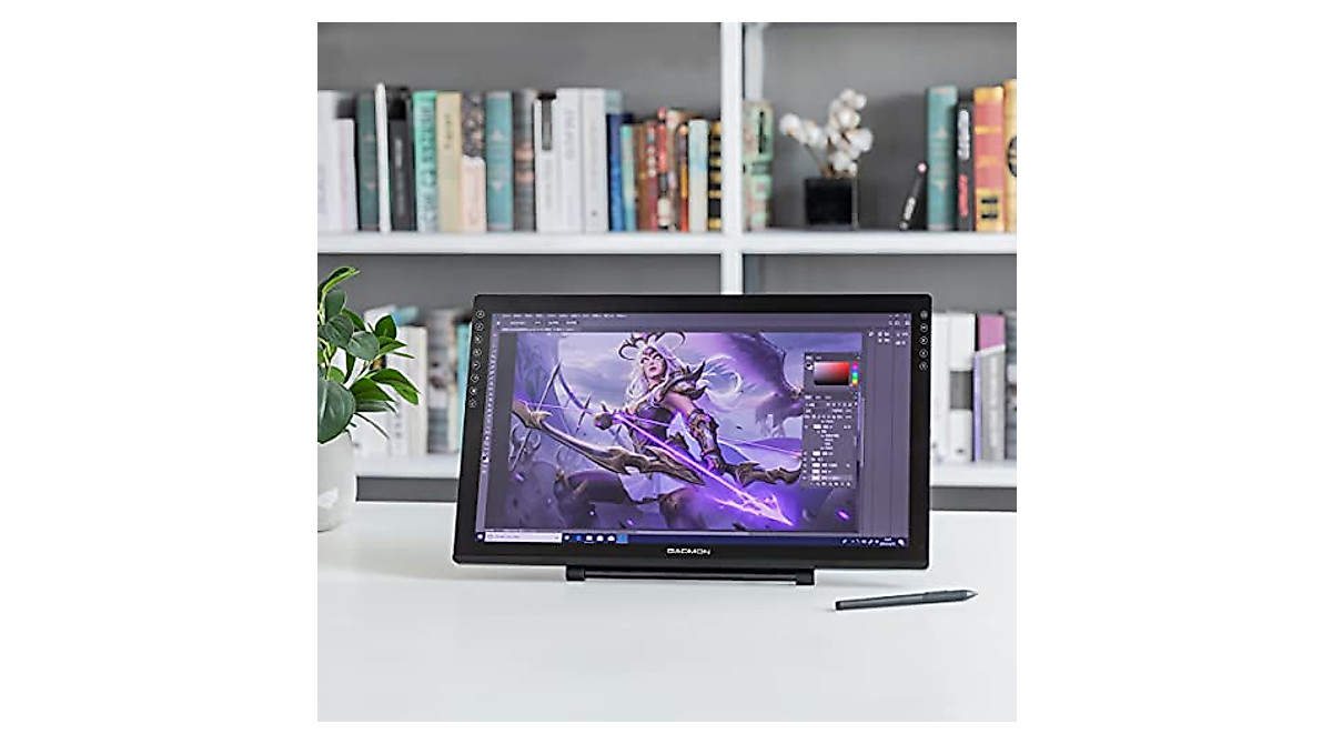 thumbnail image 2 of GAOMON PD2200 21.5 Inch Full-Laminated Drawing Monitor – 8192 Levels Pressure Sensitivity – 1920x1080 2 of 3