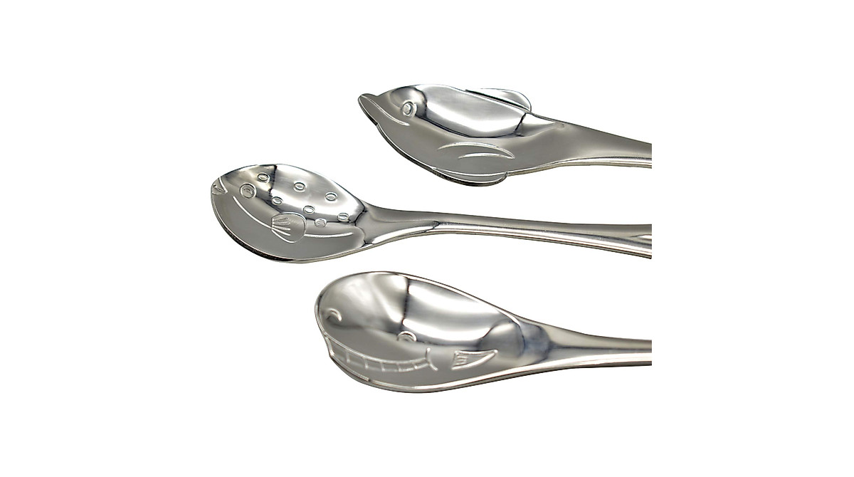 Maydahui 6PCS Fish Shape Spoons & Forks for Kitchen