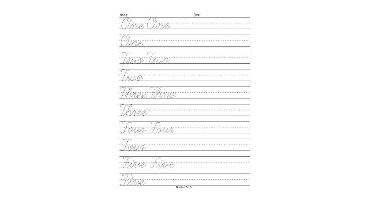 Cursive Handwriting Workbook For Kids: Cursive for beginners workbook ...