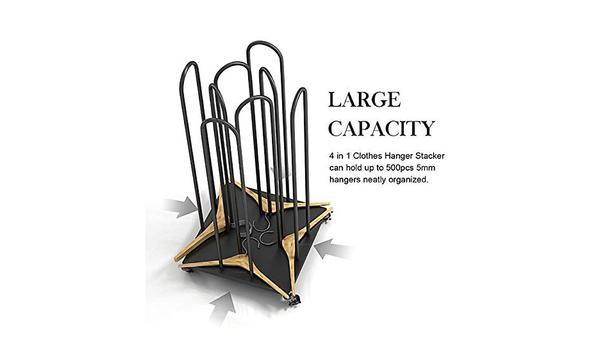 4-in-1 Hanger Organizer Stacker for Your Store