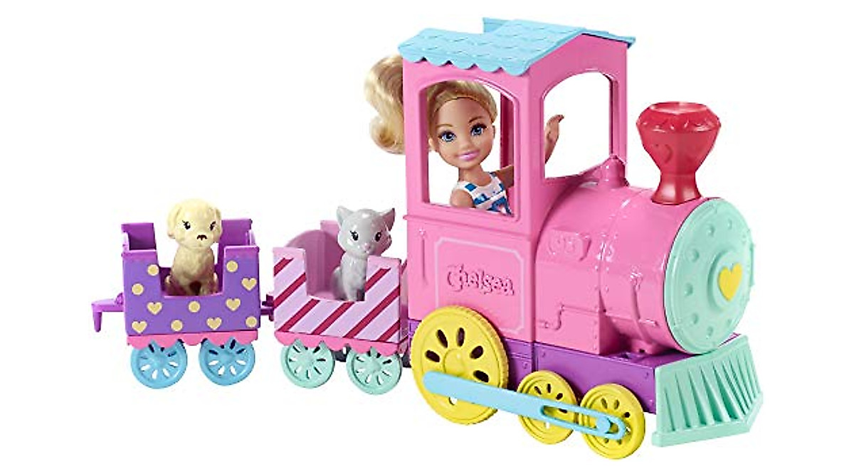 Barbie Club Chelsea Doll & Train Set - Adventure Awaits