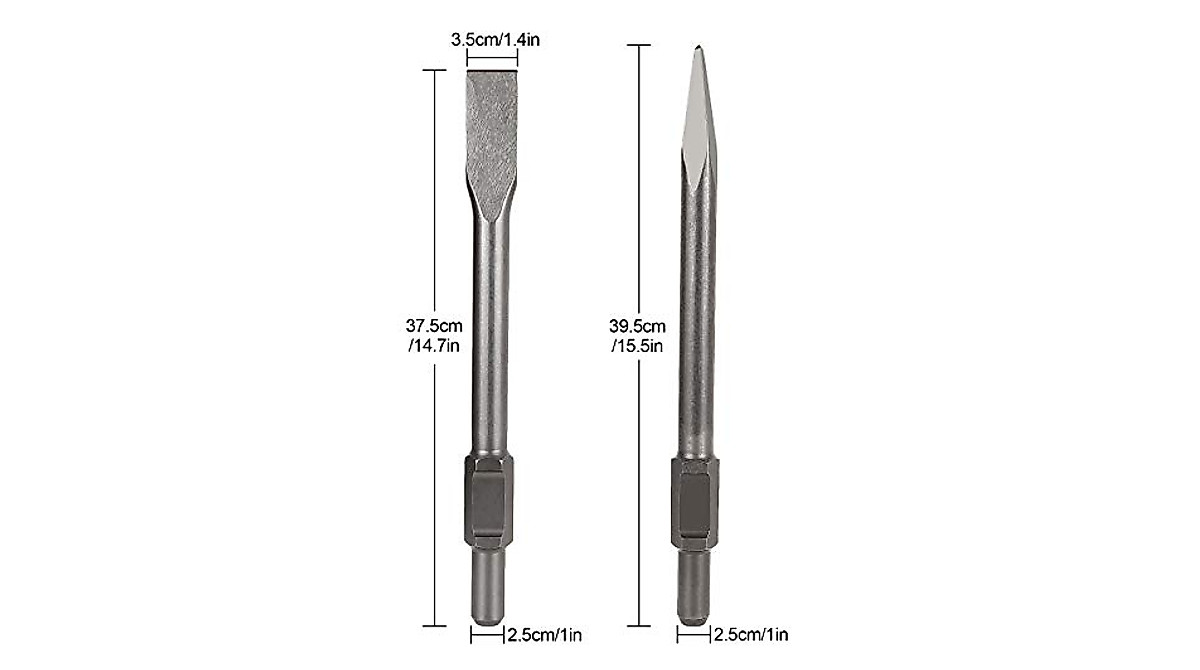 Heavy-Duty Jack Hammer Drill Bit Set for Demolition and Concrete