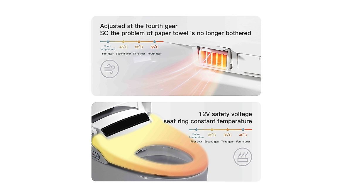 XEK Smart Toilet - Advanced Bidet for Ultimate Comfort