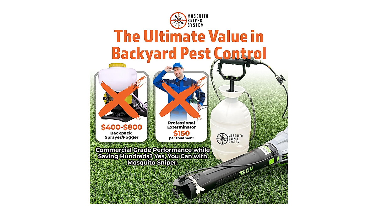 Transform Your Leaf Blower with Mist-Pro Pest Control Kit