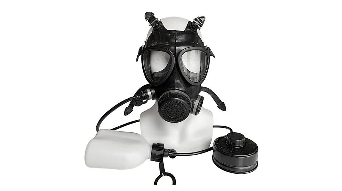 KYNG Gas Mask NBC Filter - Military Grade Tactical Mask with 40mm Filter