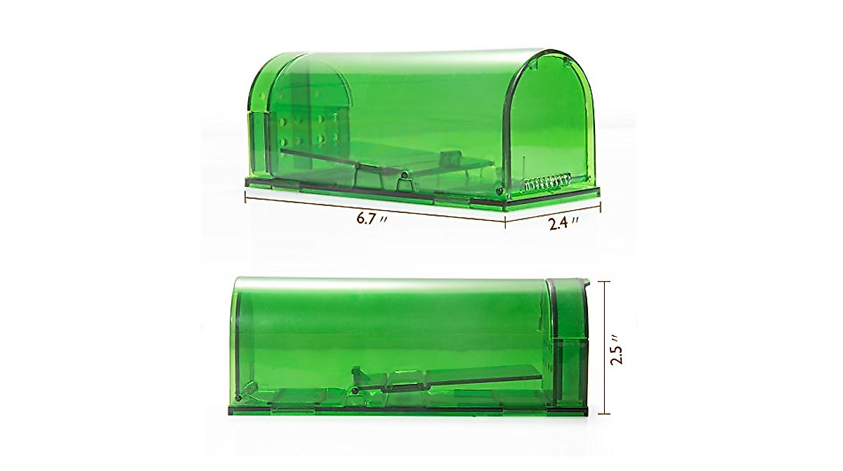Catcha 2 Piece Humane Mouse Trap - Safe &amp; Effective