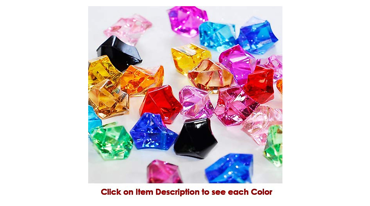 WGV Acrylic Ice Rock Crystals - Perfect for Events & Decor