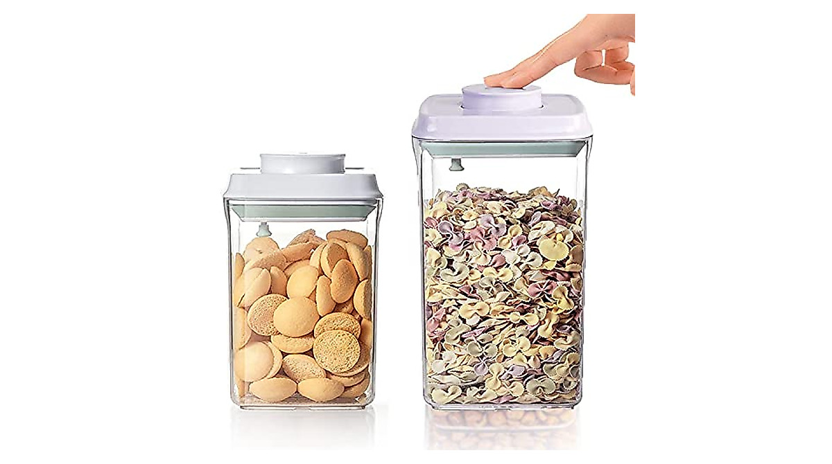 Airtight Food Storage Containers Set - BPA-Free & Leakproof 2 PC