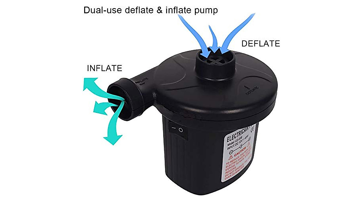 Portable Electric Air Pump for Inflatables | Fast & Versatile