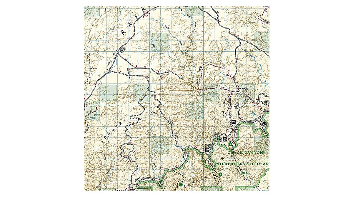 Explore San Rafael Swell Map | National Geographic