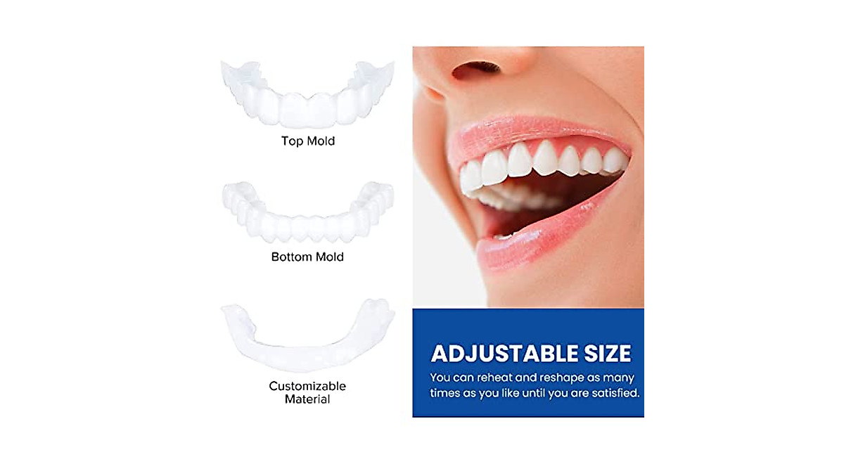 Customizable Snap-on Veneers Teeth for Confident Smiles