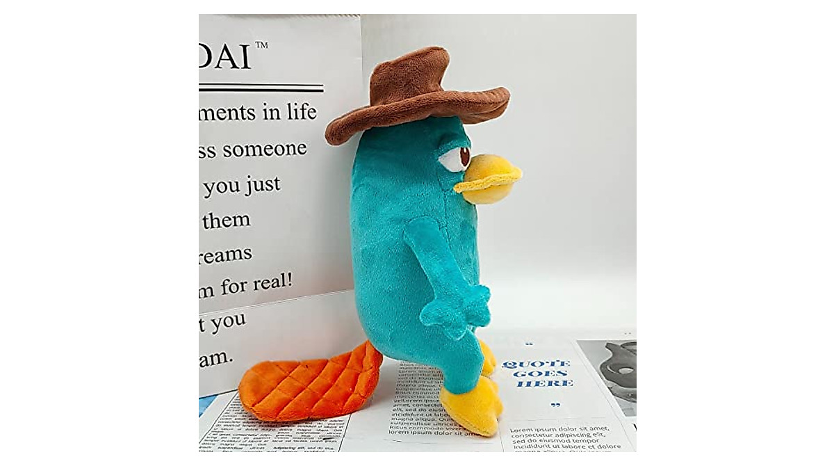Shontay Perry The Platypus Plush - Cute Gift for Kids