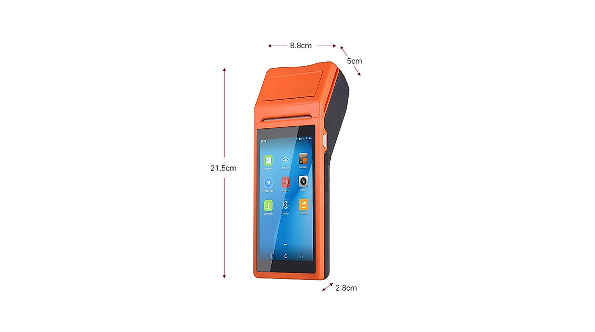 BISOFICE POS Receipt Printer - Mobile Android 8.1 POS with 58mm Print