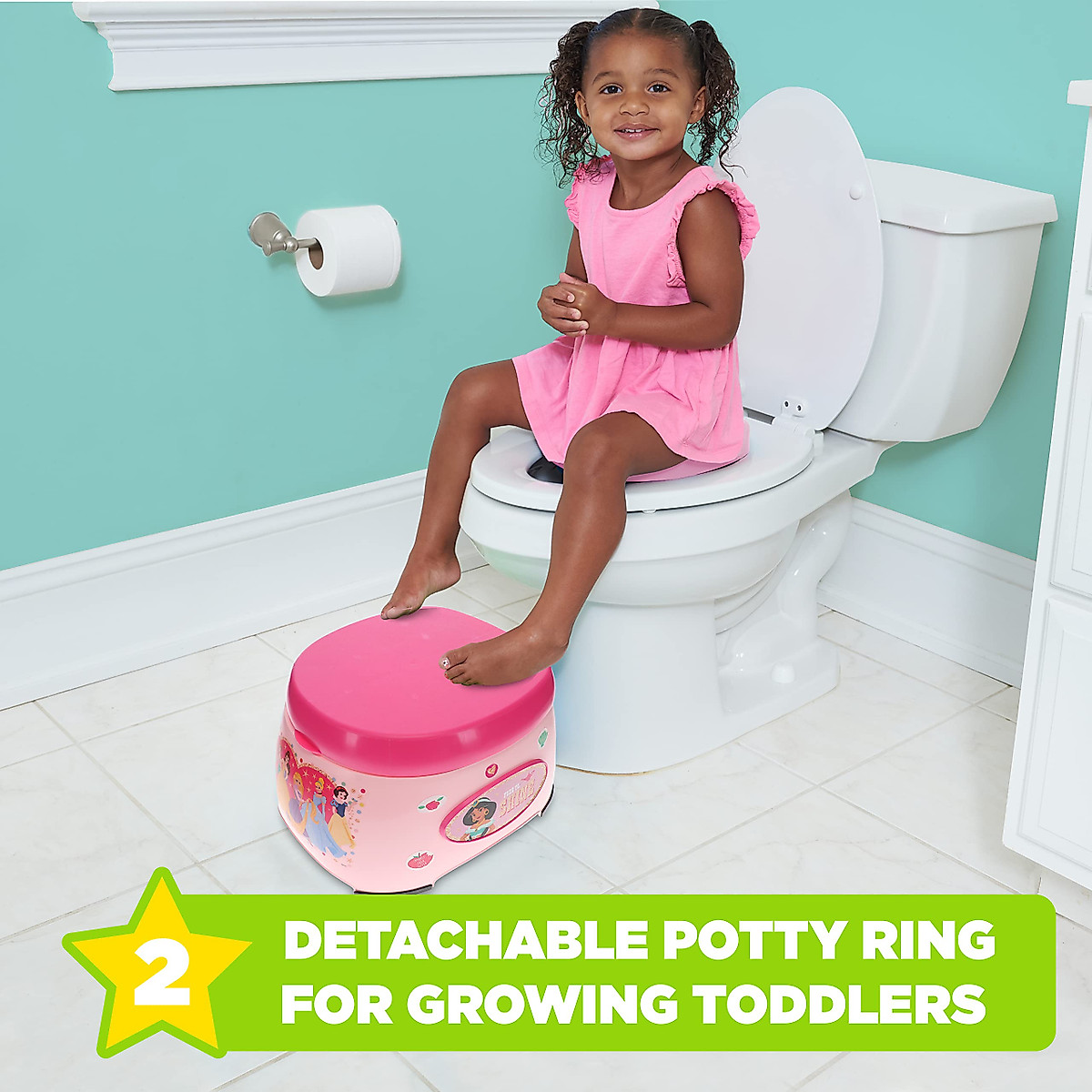 Disney Princess 3-in-1 Potty Training System for Kids