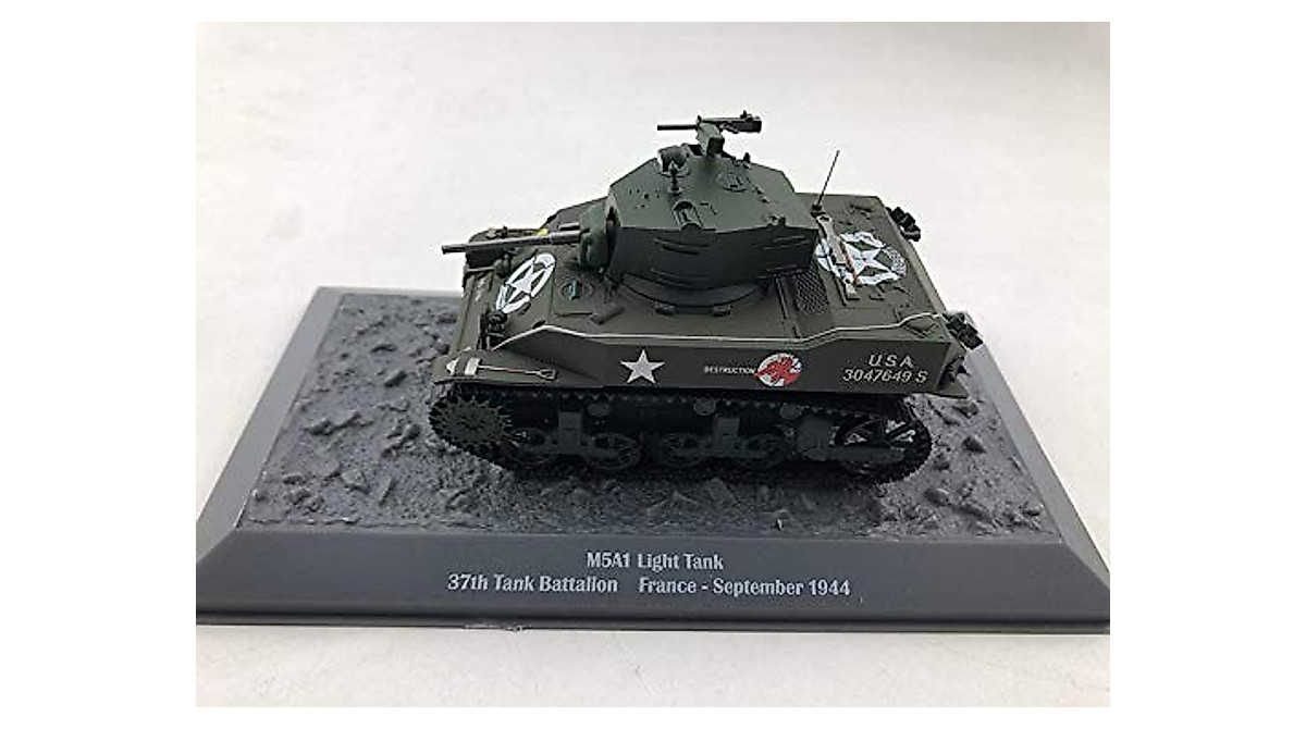 FLOZ M5A1 Light Tank 1/43 Diecast Model - France 1944 Collectible