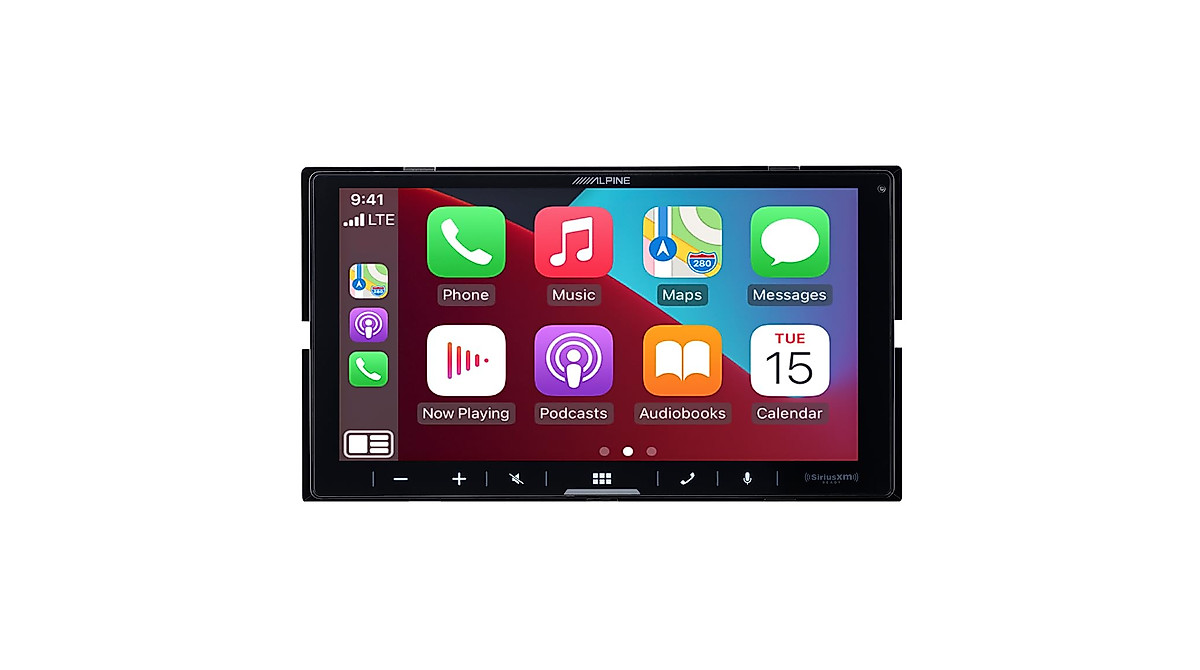 Alpine iLX-W670 7-Inch Double DIN Car Stereo with Apple CarPlay ...