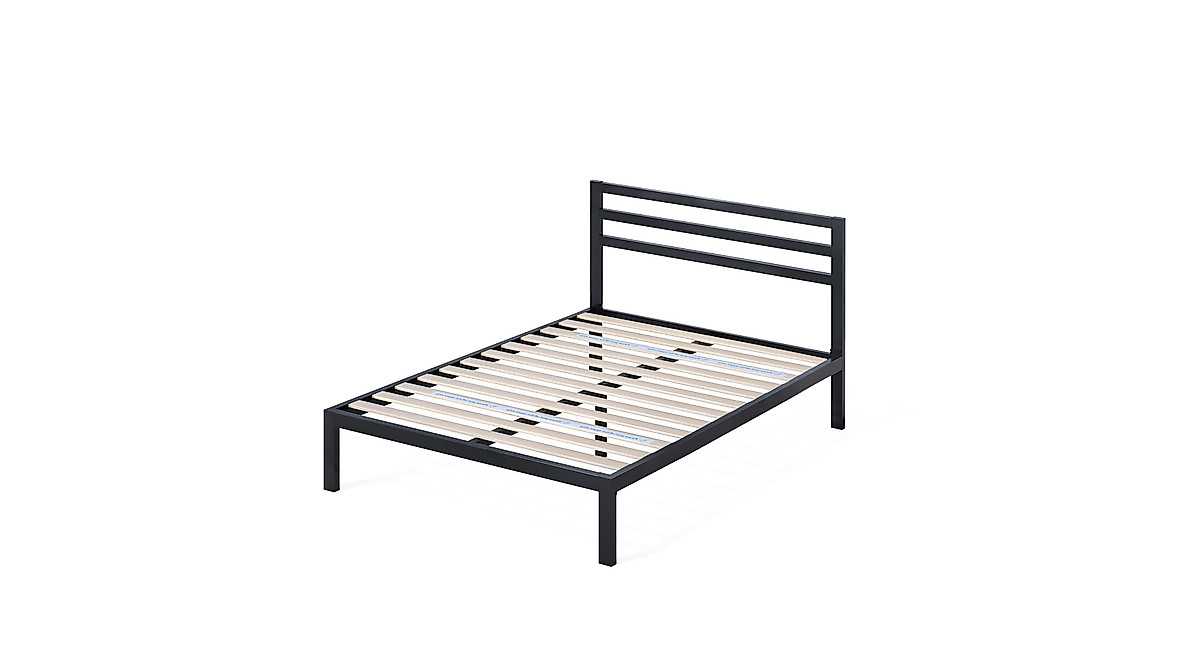 ZINUS Mia Metal Platform Bed Frame with Headboard - Easy Assembly