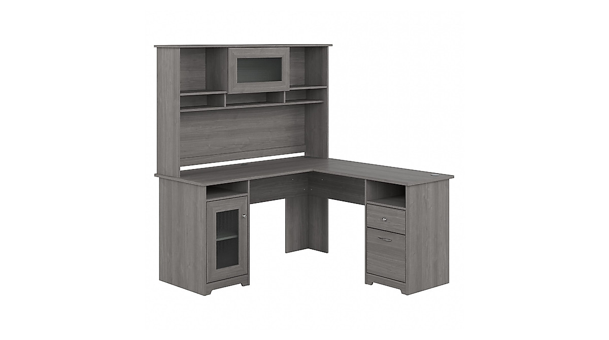 Bush Furniture Cabot L Shaped Computer Desk - Stylish & Functional