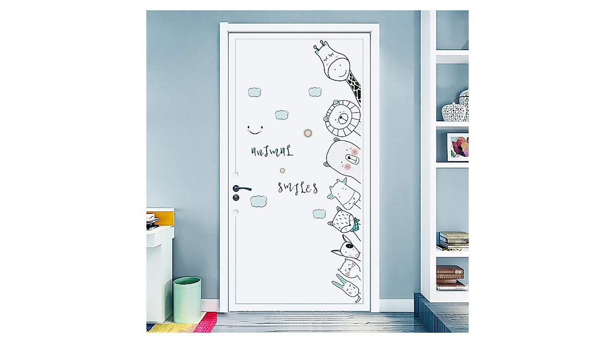 Cute DKTIE Animal Wall Stickers for Kids Rooms