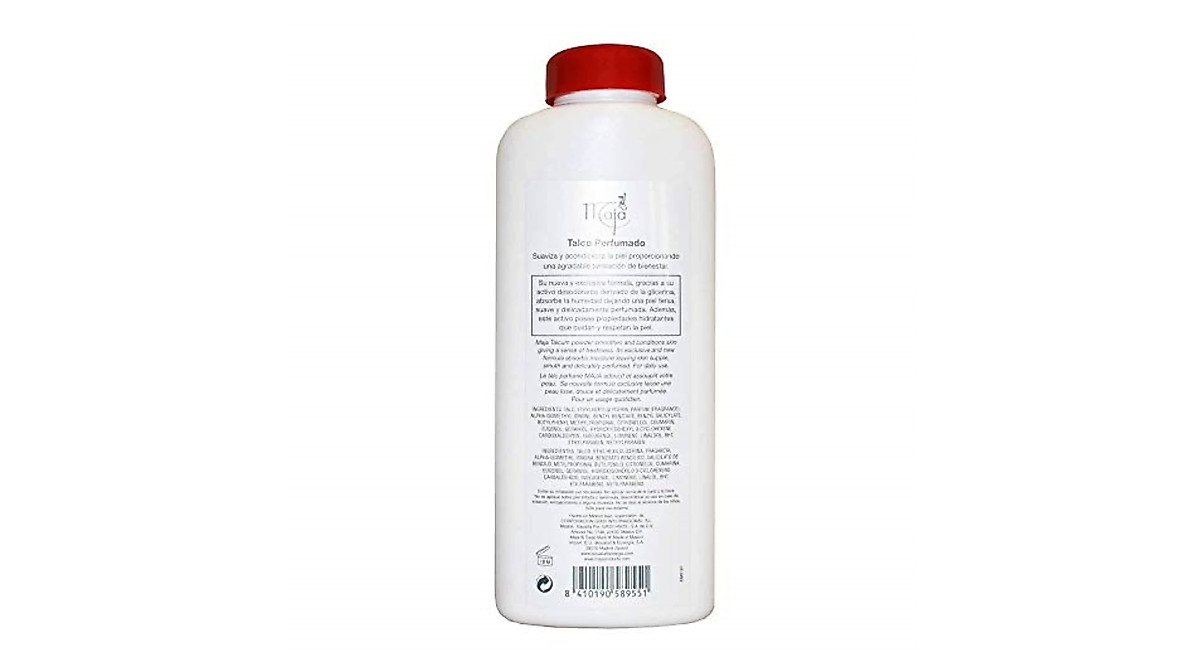 Maja Perfumed Talcum Powder 2-Pack - Scented Talco for Gentle Application