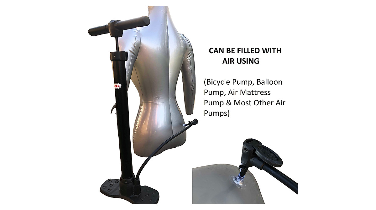 Inflatable Female Mannequin Dress Form with Arms and Legs