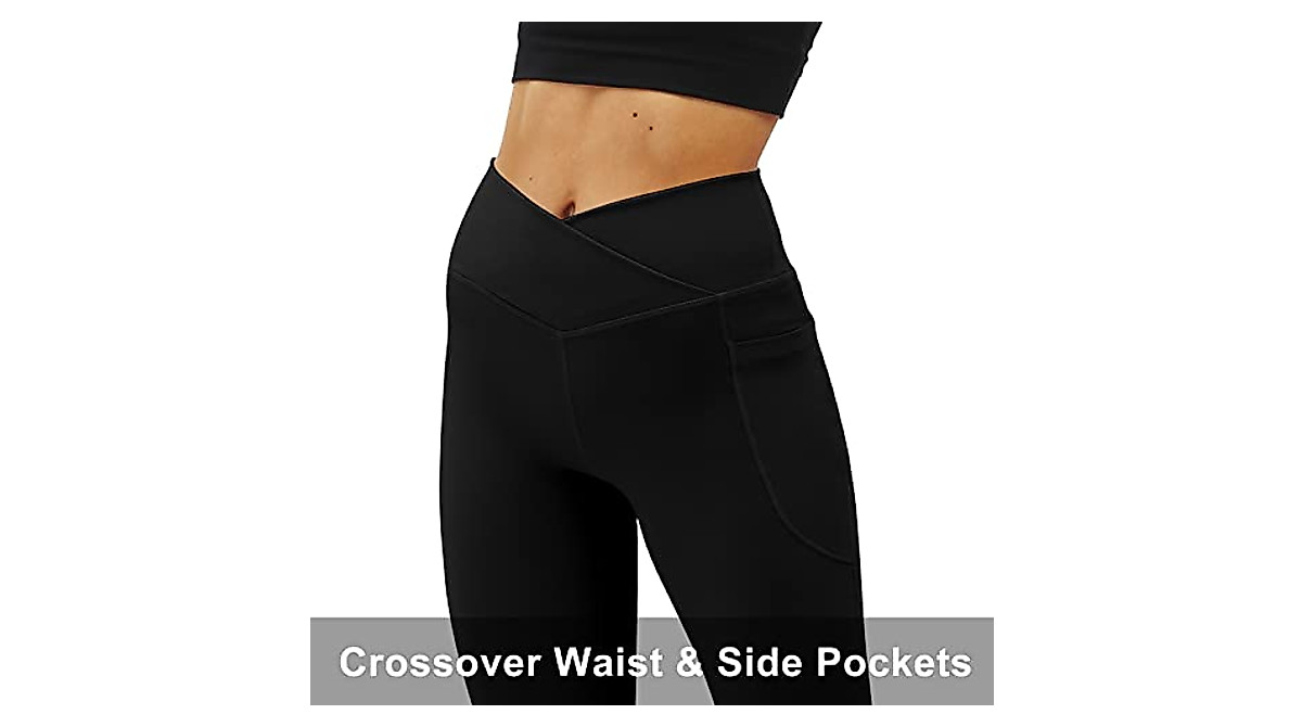 COPYLEAF Women's Flare Yoga Pants - Stylish & Comfortable