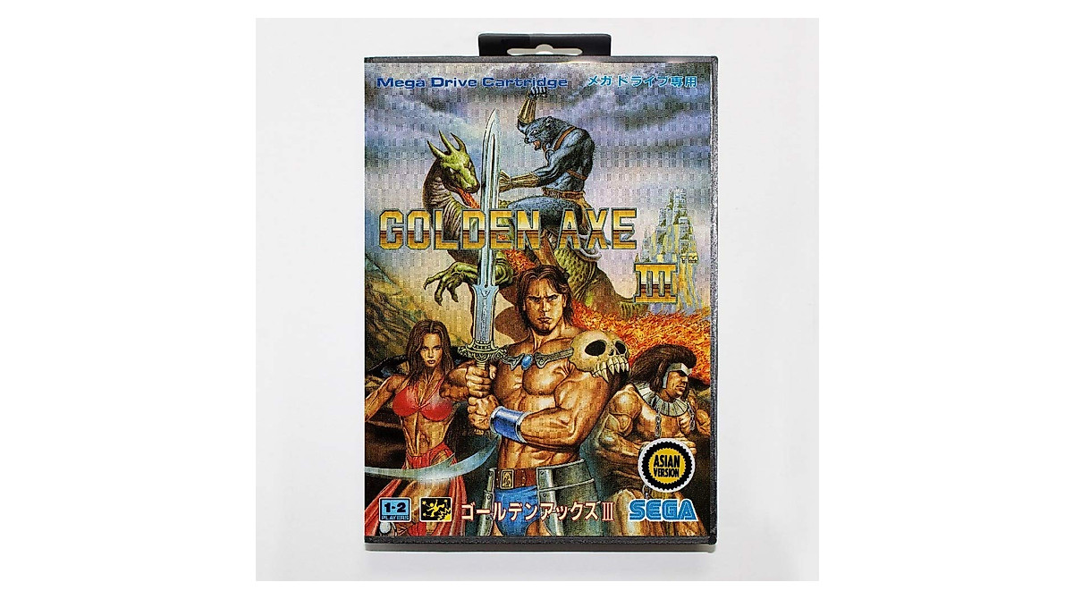 Aimant Frigo Golden Axe Sega Mega Drive – Collection Rétro Gaming – Neuf Dans Son Emballage