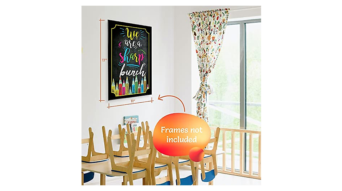 Inspirational Classroom Posters Set for Student Motivation