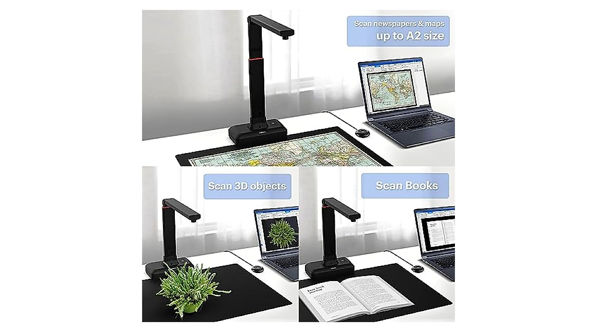 VIISAN S21 Scanner - High-Quality A2 Document Capture
