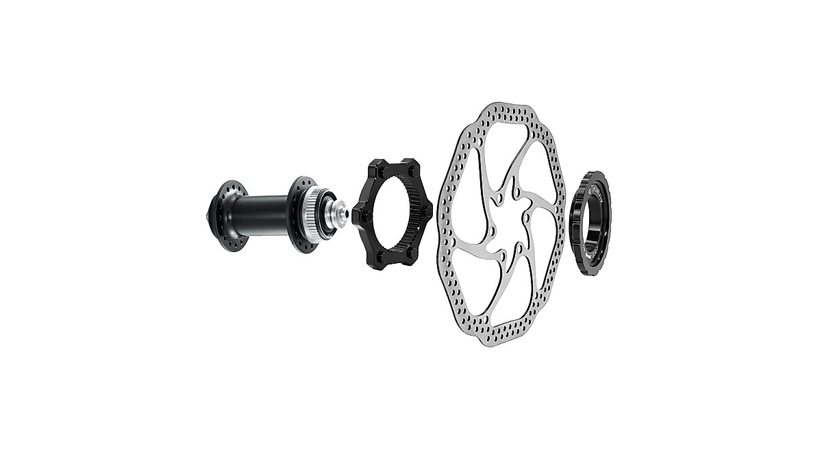 Thinvik Centerlock to 6-Bolt Adapter - Bike Rotor Upgrade