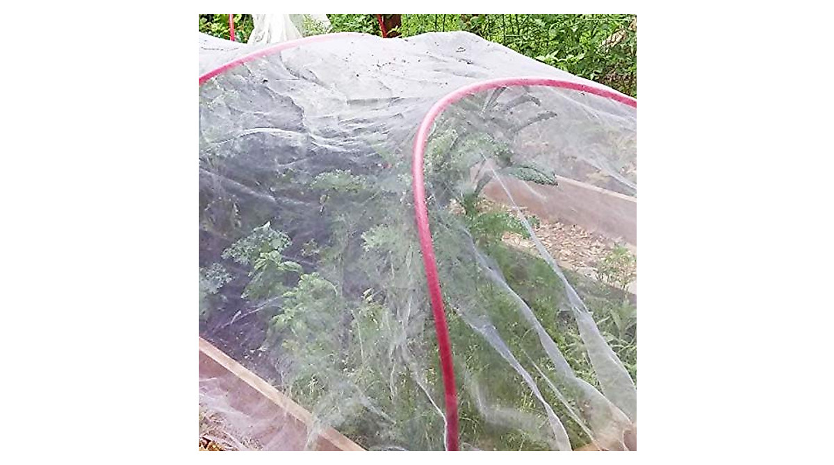 Huouo Mosquito Bug Insect Bird Net with Sewn Edges - 10 Ft x 20 Ft ...